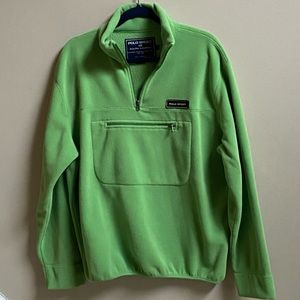 POLO SPORT RALPH LAUREN SWEATER/POLO SPORT FLEECE SWEATSHIRT/ LARGE